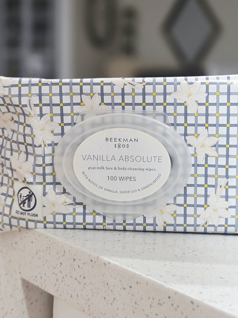 Beekman 1802 Vanilla Absolute Cleansing Wipes -100 Wipes